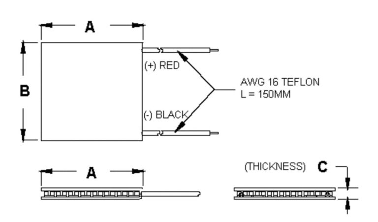  A= 40mm B= 40mm 